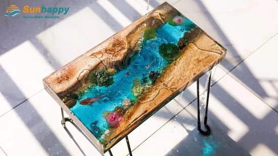 Resina epossidica liquida adesiva Deep Pour Ab per River Table Crystal Arts Craft