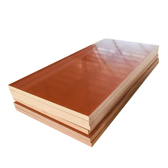 Pannello in bachelite di carta laminata in resina fenolica per isolamento elettrico