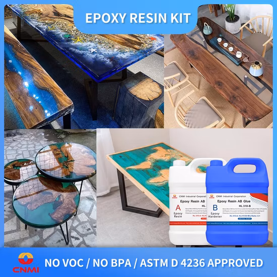 Resina epossidica Ab per tavolo in resina epossidica Crystal Arts